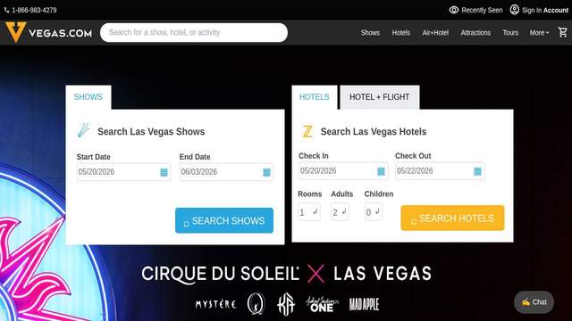 VegasCasino casino screenshot